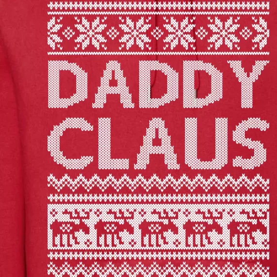 Daddy Claus Ugly Christmas Premium Hoodie