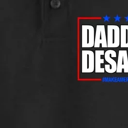 Daddy Desaints Make America Florida Dry Zone Grid Performance Polo