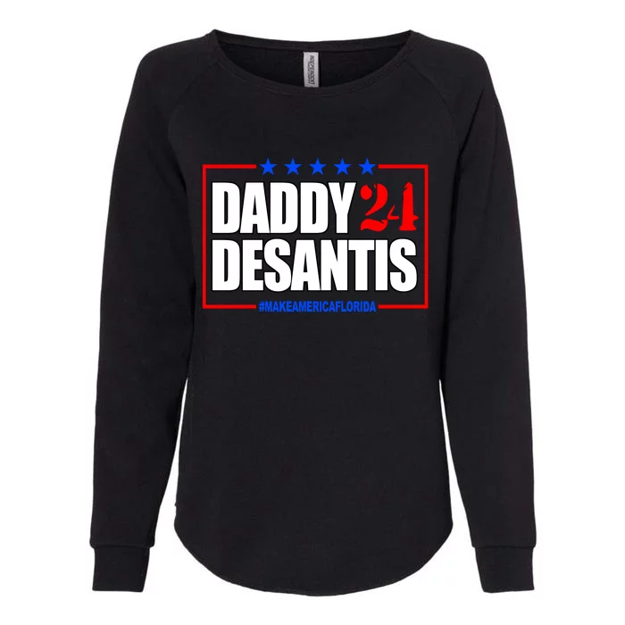 Daddy Desaints Make America Florida Womens California Wash Sweatshirt