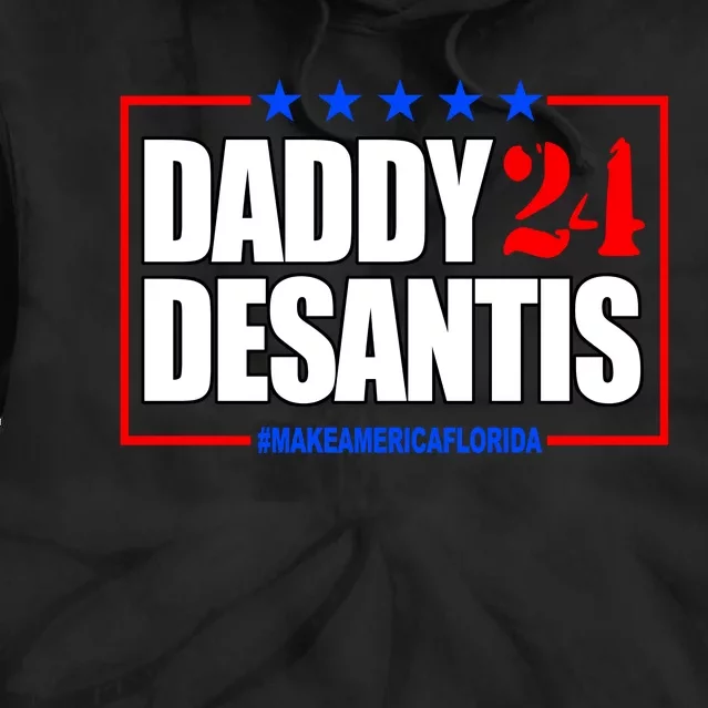 Daddy Desaints Make America Florida Tie Dye Hoodie