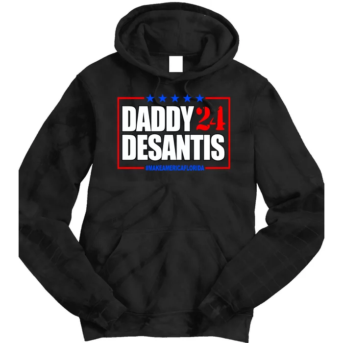 Daddy Desaints Make America Florida Tie Dye Hoodie