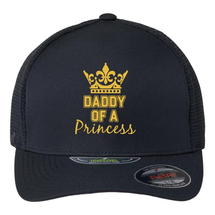 Daddy Of A Princess Family Matching Flexfit Unipanel Trucker Cap