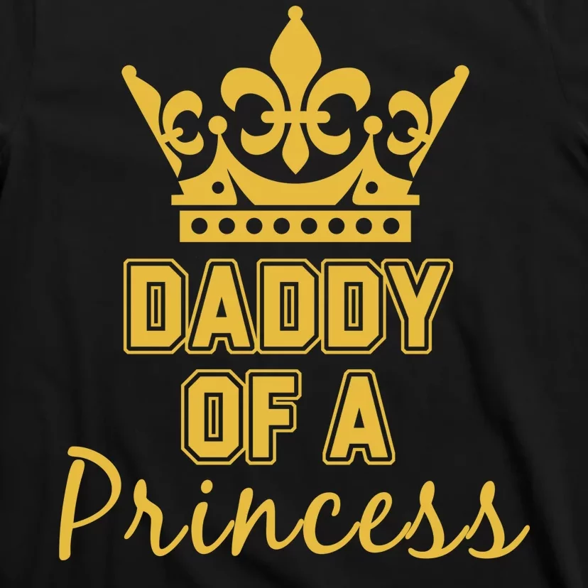 Daddy Of A Princess Family Matching T-Shirt