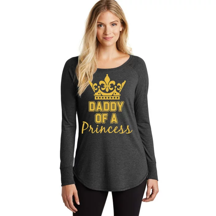 Daddy Of A Princess Family Matching Women's Perfect Tri Tunic Long Sleeve Shirt