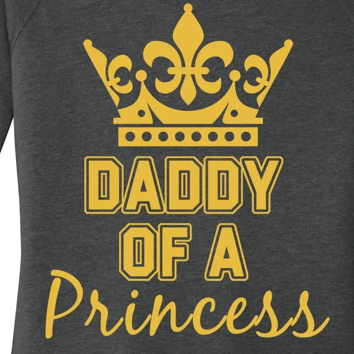 Daddy Of A Princess Family Matching Women's Perfect Tri Tunic Long Sleeve Shirt