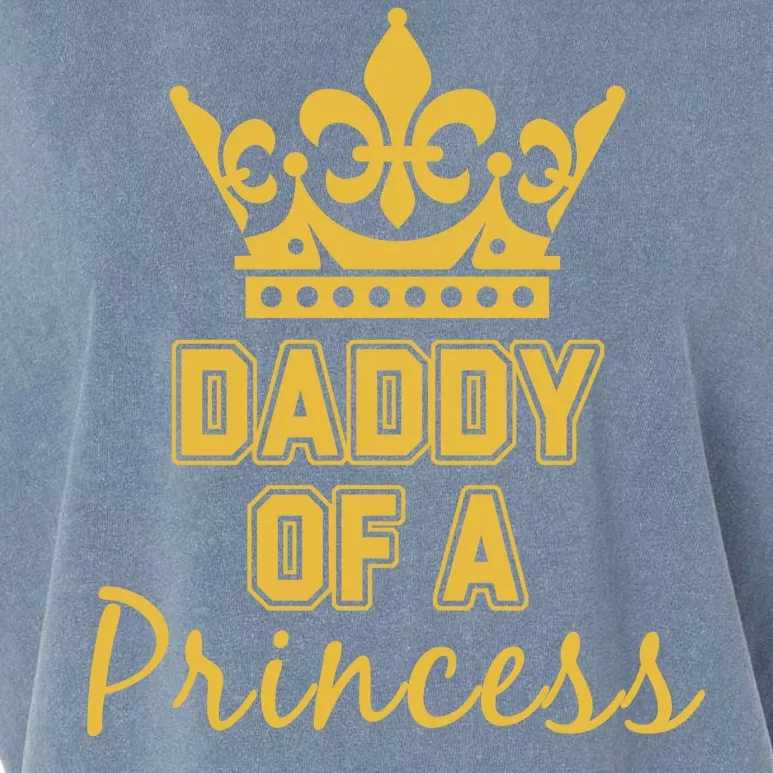 Daddy Of A Princess Family Matching Garment-Dyed Women's Muscle Tee