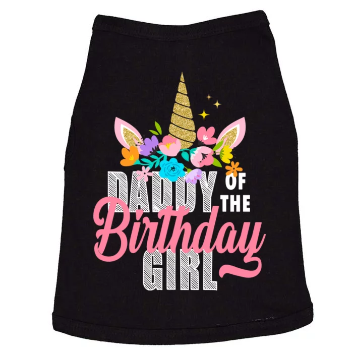 Daddy Of The Birthday Girl Doggie Tank