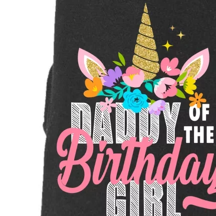 Daddy Of The Birthday Girl Doggie 3-End Fleece Hoodie