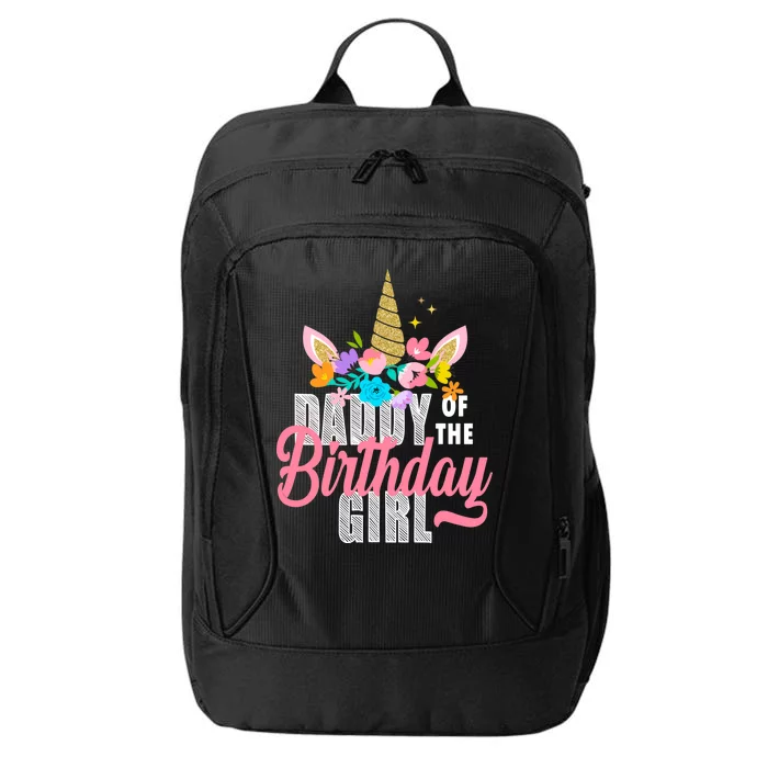 Daddy Of The Birthday Girl City Backpack