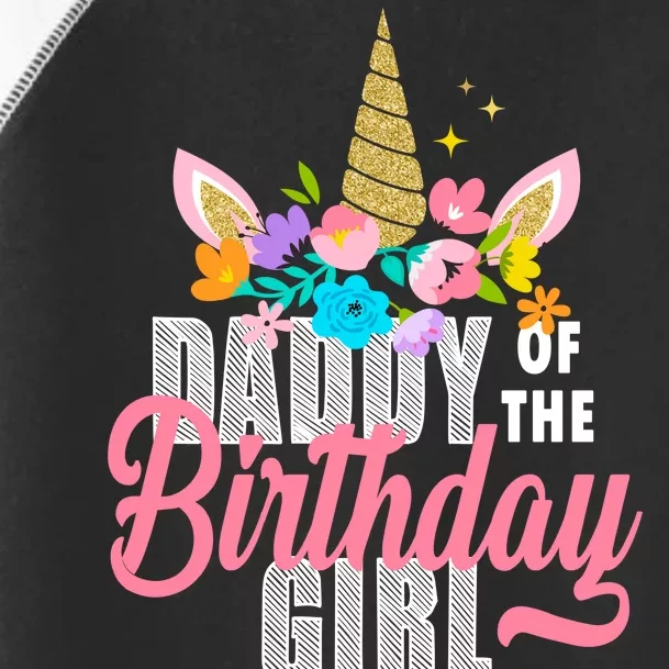 Daddy Of The Birthday Girl Toddler Fine Jersey T-Shirt