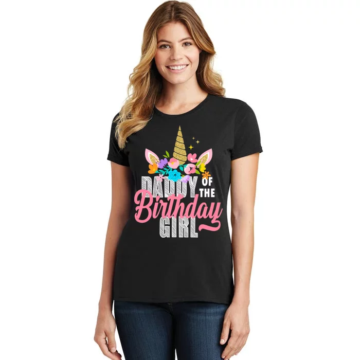 Daddy Of The Birthday Girl Women's T-Shirt