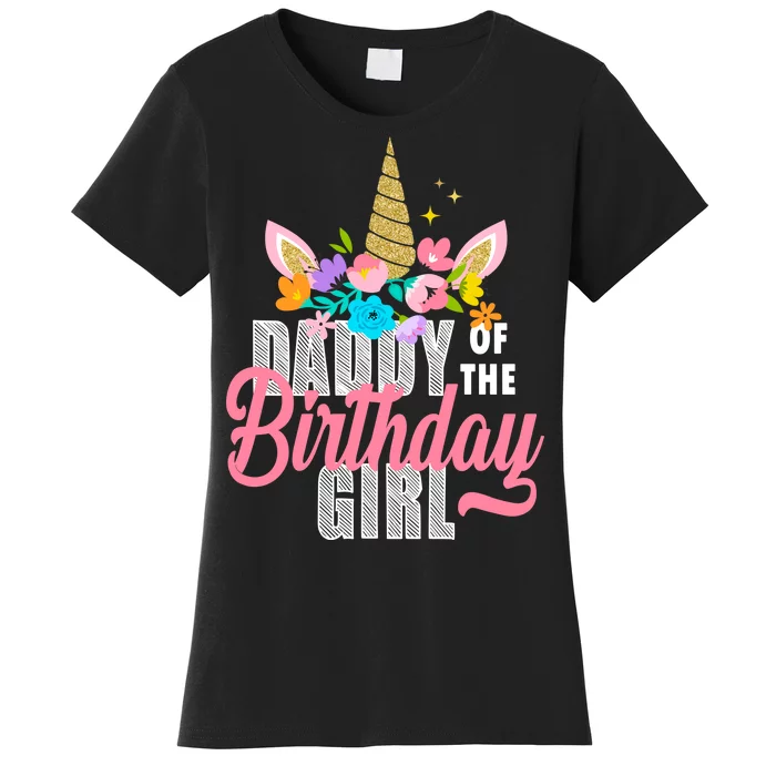 Daddy Of The Birthday Girl Women's T-Shirt