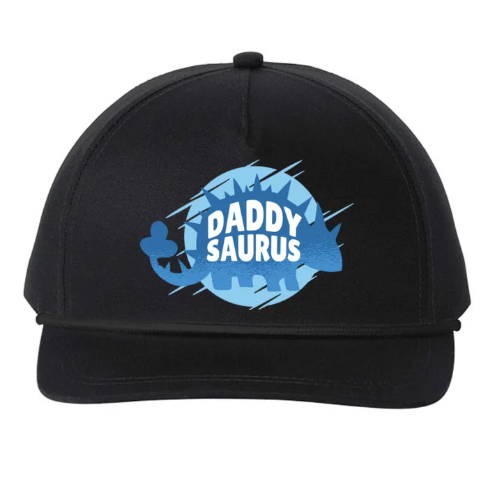 Daddy Saurus Snapback Five-Panel Rope Hat