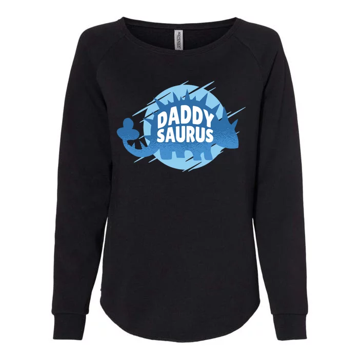 Daddy Saurus Womens California Wash Sweatshirt