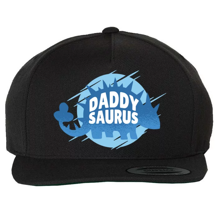 Daddy Saurus Wool Snapback Cap