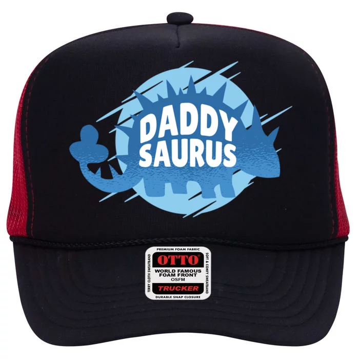 Daddy Saurus High Crown Mesh Trucker Hat