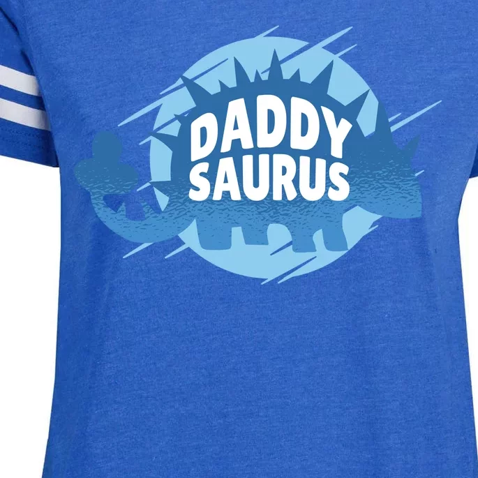 Daddy Saurus Enza Ladies Jersey Football T-Shirt