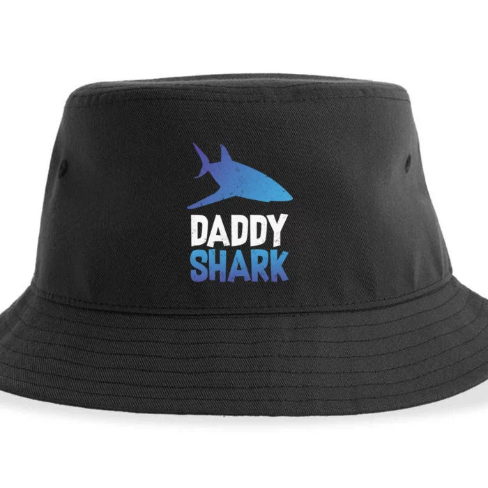 Daddy Shark Sustainable Bucket Hat