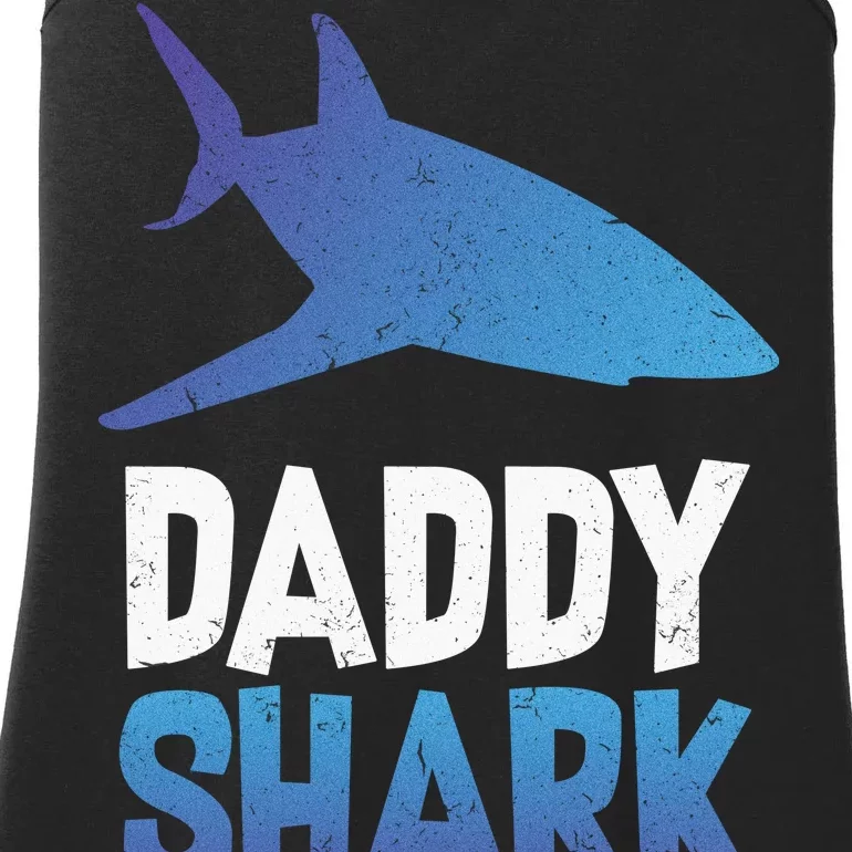 Daddy Shark Ladies Essential Tank