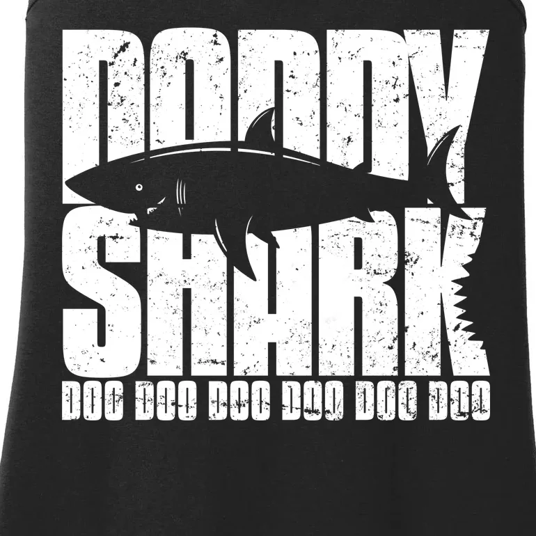 Daddy Shark Doo Doo Doo Ladies Essential Tank