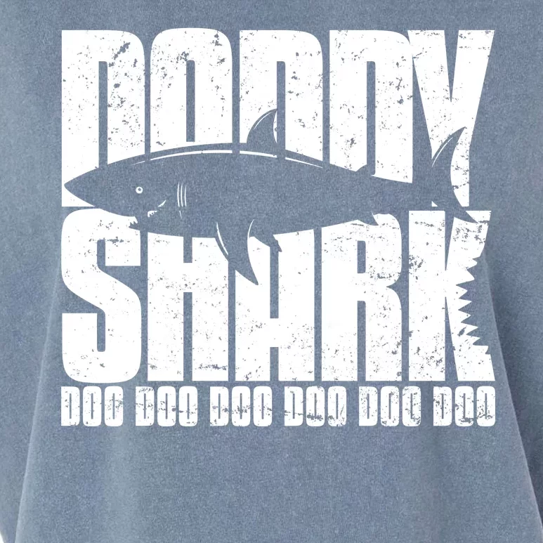 Daddy Shark Doo Doo Doo Garment-Dyed Women's Muscle Tee