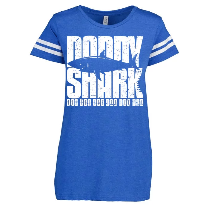 Daddy Shark Doo Doo Doo Enza Ladies Jersey Football T-Shirt