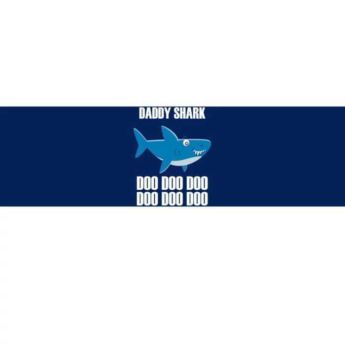 Daddy Shark Funny Cute Bumper Sticker