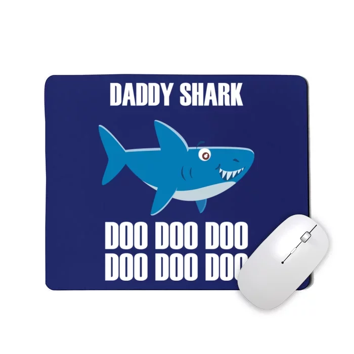 Daddy Shark Funny Cute Mousepad