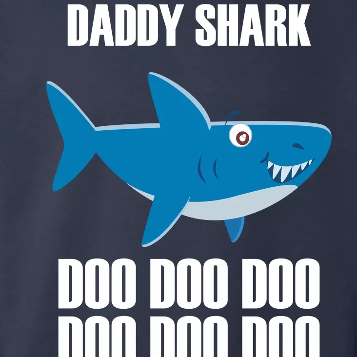 Daddy Shark Funny Cute Toddler Hoodie