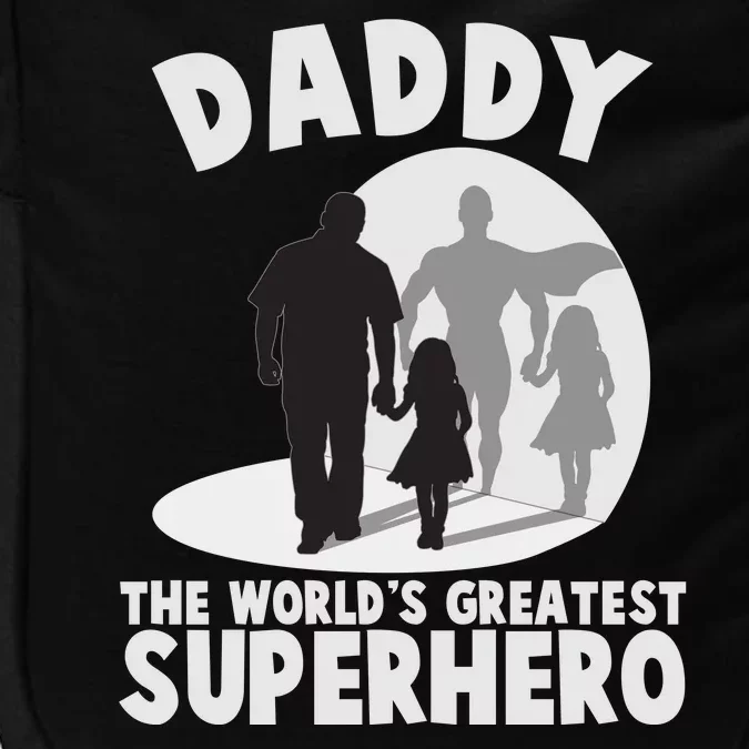 Daddy The World's Greatest Superhero Father's Day Impact Tech Backpack