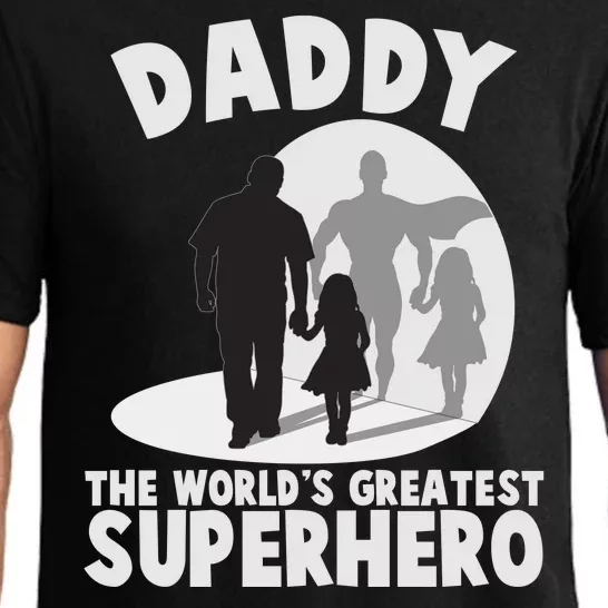 Daddy The World's Greatest Superhero Father's Day Pajama Set