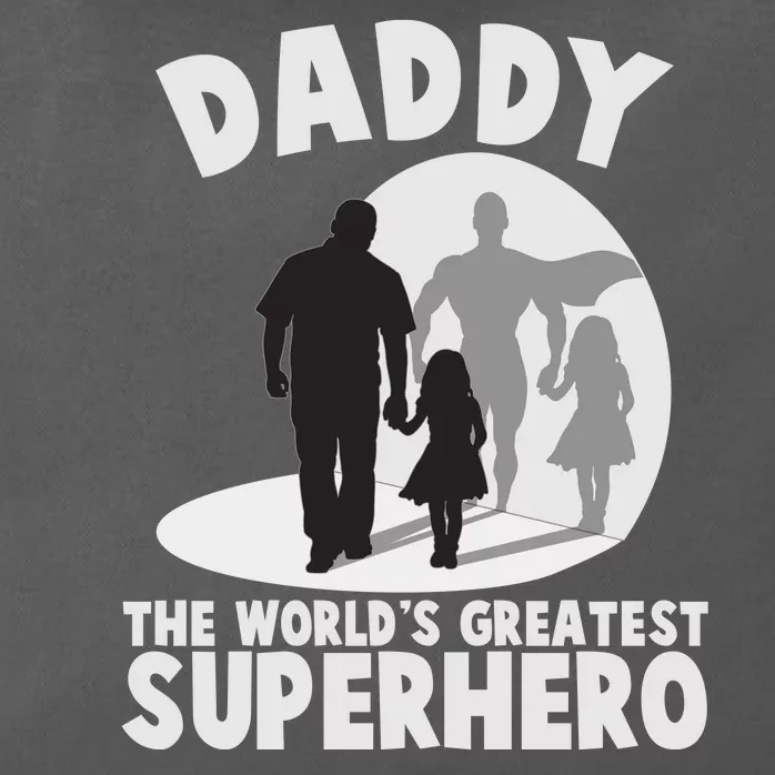 Daddy The World's Greatest Superhero Father's Day Zip Tote Bag