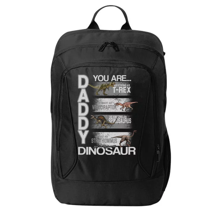 Daddy You Are My Favorite Dinosaur T-Rex City Backpack