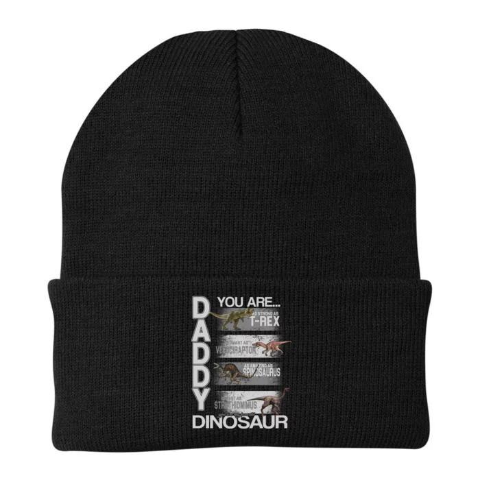 Daddy You Are My Favorite Dinosaur T-Rex Knit Cap Winter Beanie