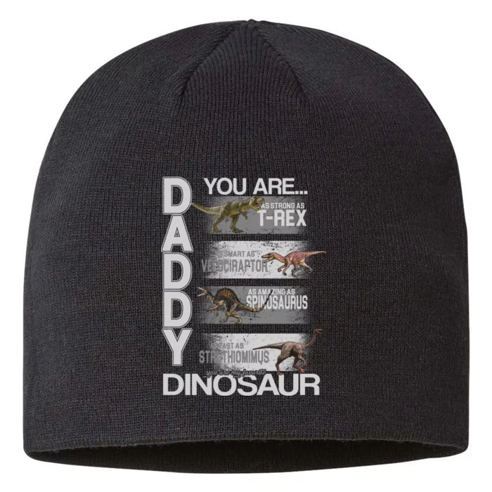 Daddy You Are My Favorite Dinosaur T-Rex 8 1/2in Sustainable Knit Beanie