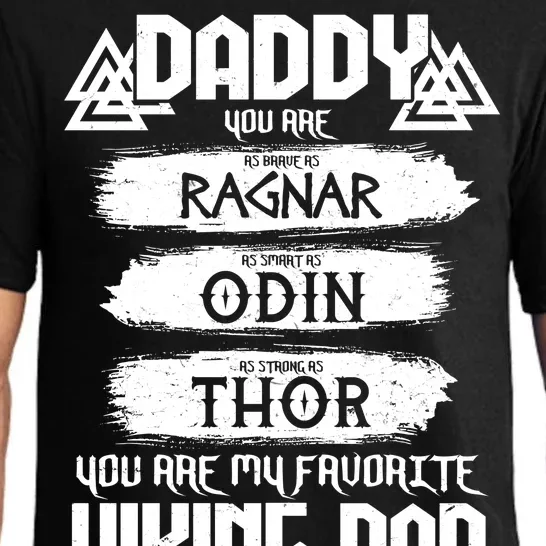 Daddy You Are My Favorite Viking Dad Pajama Set