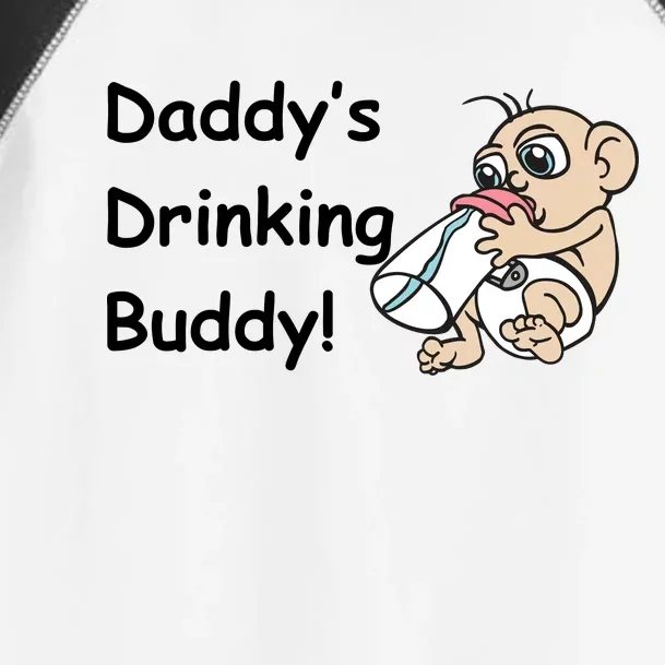 Daddy's Drinking Buddy Toddler Fine Jersey T-Shirt