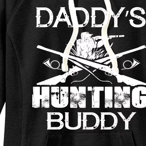 Daddy's Hunting Buddy Women's Fleece Hoodie