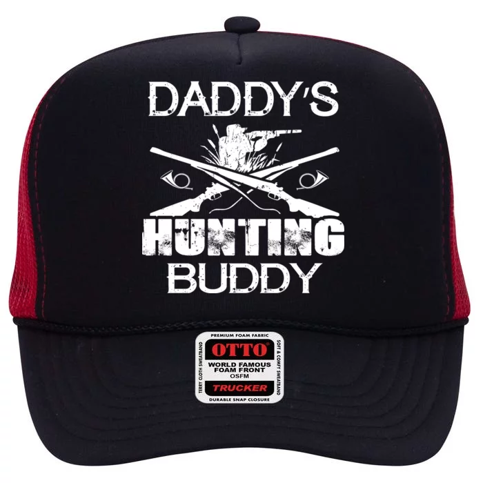 Daddy's Hunting Buddy High Crown Mesh Trucker Hat