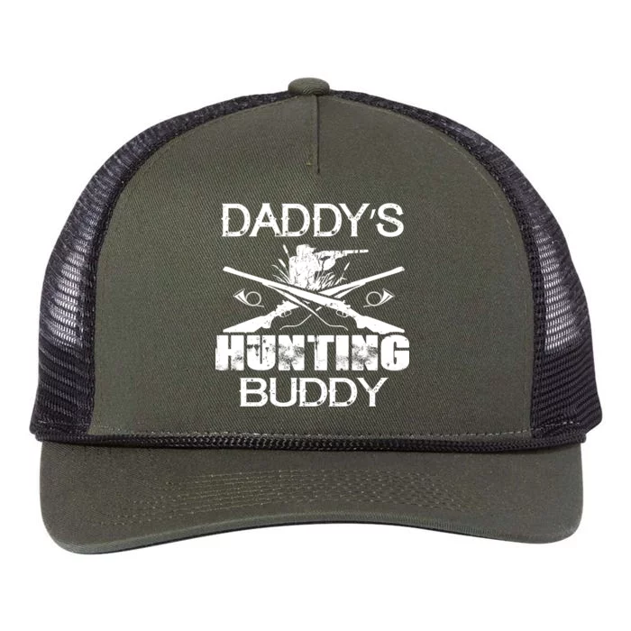 Daddy's Hunting Buddy Retro Rope Trucker Hat Cap