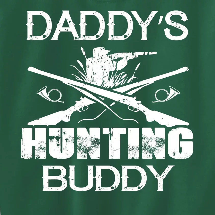 Daddy's Hunting Buddy Kids Sweatshirt