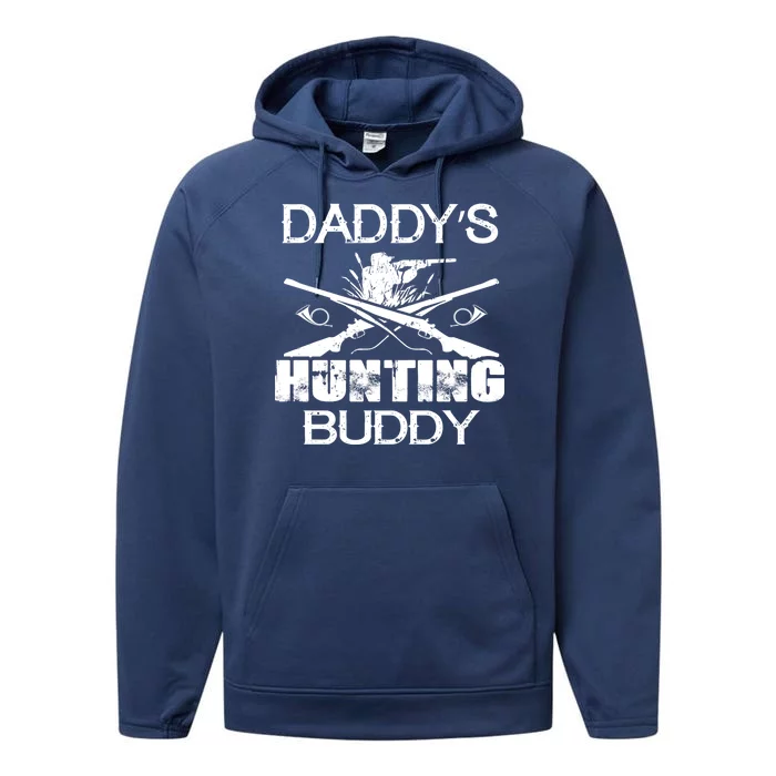 Daddy's Hunting Buddy Performance Fleece Hoodie