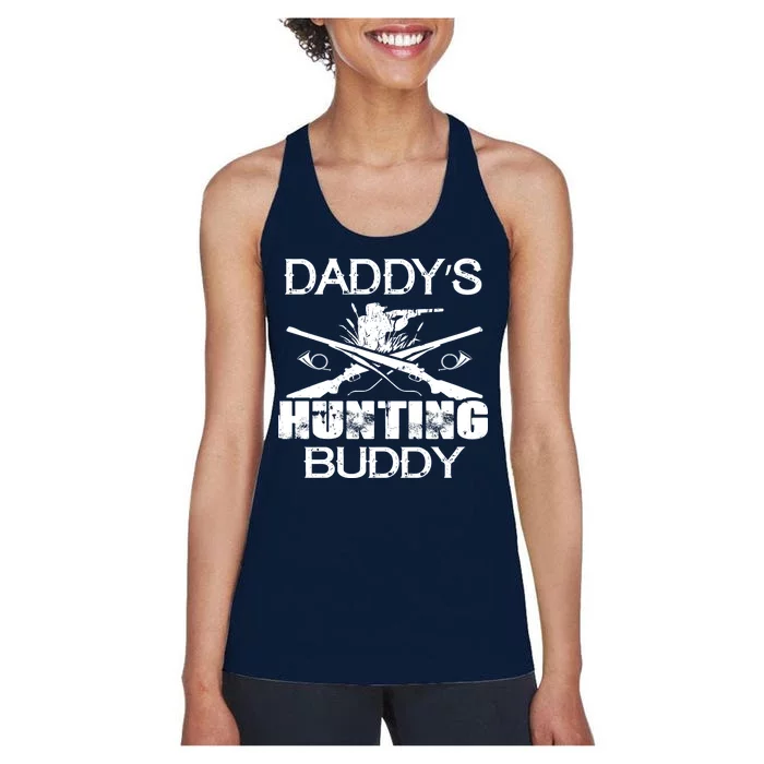 Daddy's Hunting Buddy Women's Racerback Tank