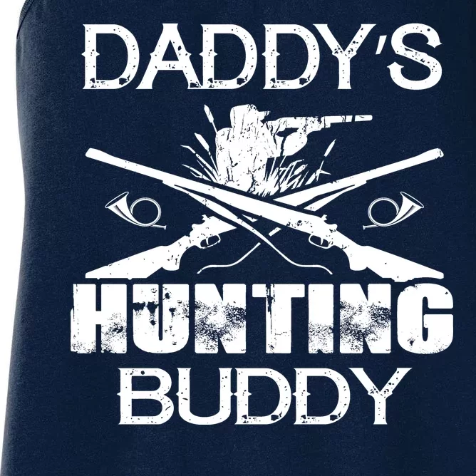 Daddy's Hunting Buddy Women's Racerback Tank