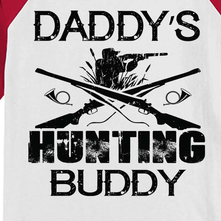 Daddy's Hunting Buddy Kids Colorblock Raglan Jersey