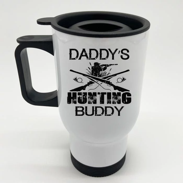 Daddy's Hunting Buddy Front & Back Stainless Steel Travel Mug