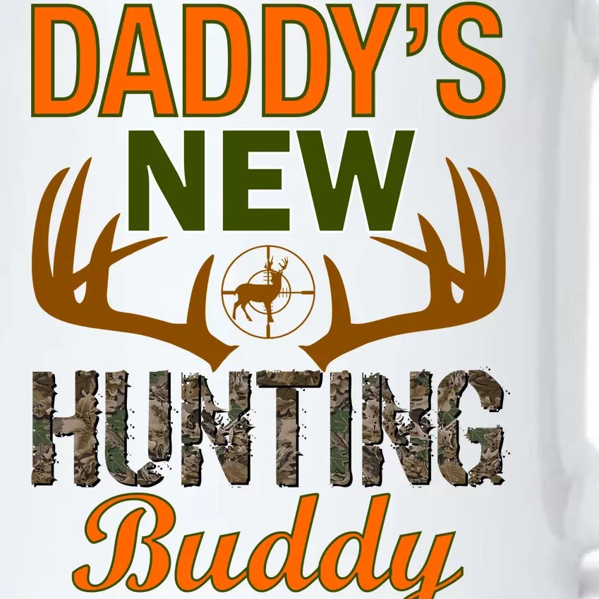 Daddy's New Hunting Buddy Black Color Changing Mug