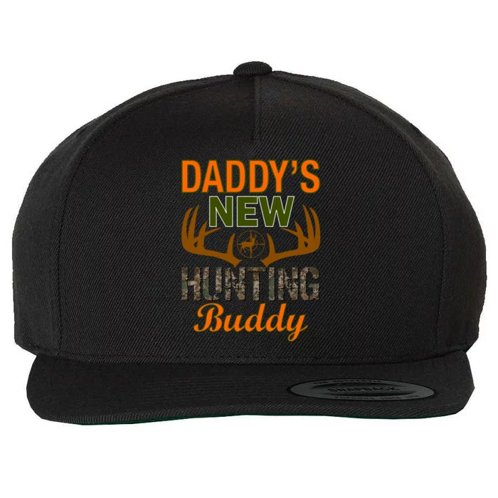 Daddy's New Hunting Buddy Wool Snapback Cap