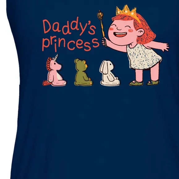 Daddy's Princess Ladies Essential Flowy Tank