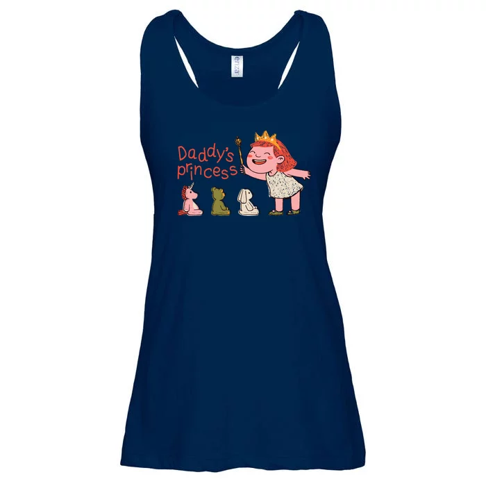 Daddy's Princess Ladies Essential Flowy Tank